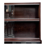 Glazed Mahogany Sectional Barristers Bookcase  / Display Cabinet
