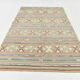 6x11 Wool Vintage Kilim Rug, Ethnic Patterned Rug, 177x332Cm