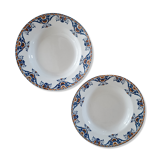 2 hollow plates Moulins des loups & Hamage