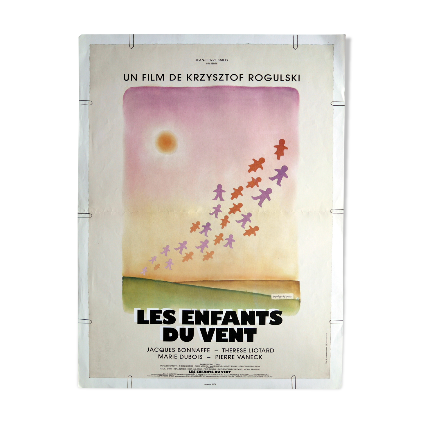 Original movie poster "Children of the Wind"