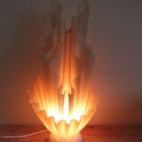 Corolla lamp by Georgia Jacob