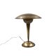 Mid-century modern brass adjustable table lamp, Italy circa 1950