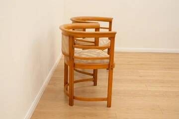 Bentwood armchairs Josef Hoffmann style wood 1920s Europe