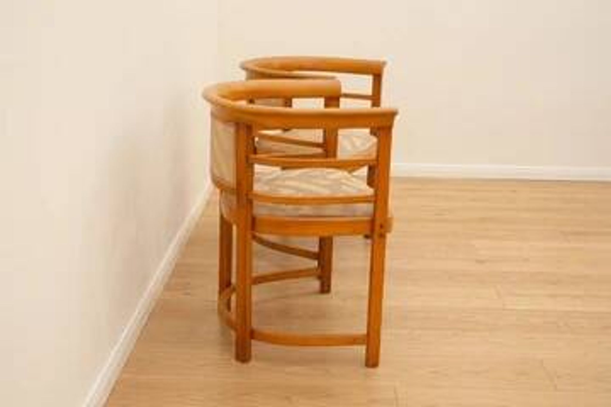 Bentwood armchairs Josef Hoffmann style wood 1920s Europe