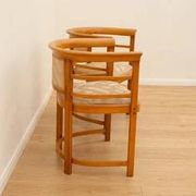 Bentwood armchairs Josef Hoffmann style wood 1920s Europe