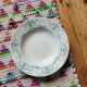 Assiette creuse Guirlande de Luneville