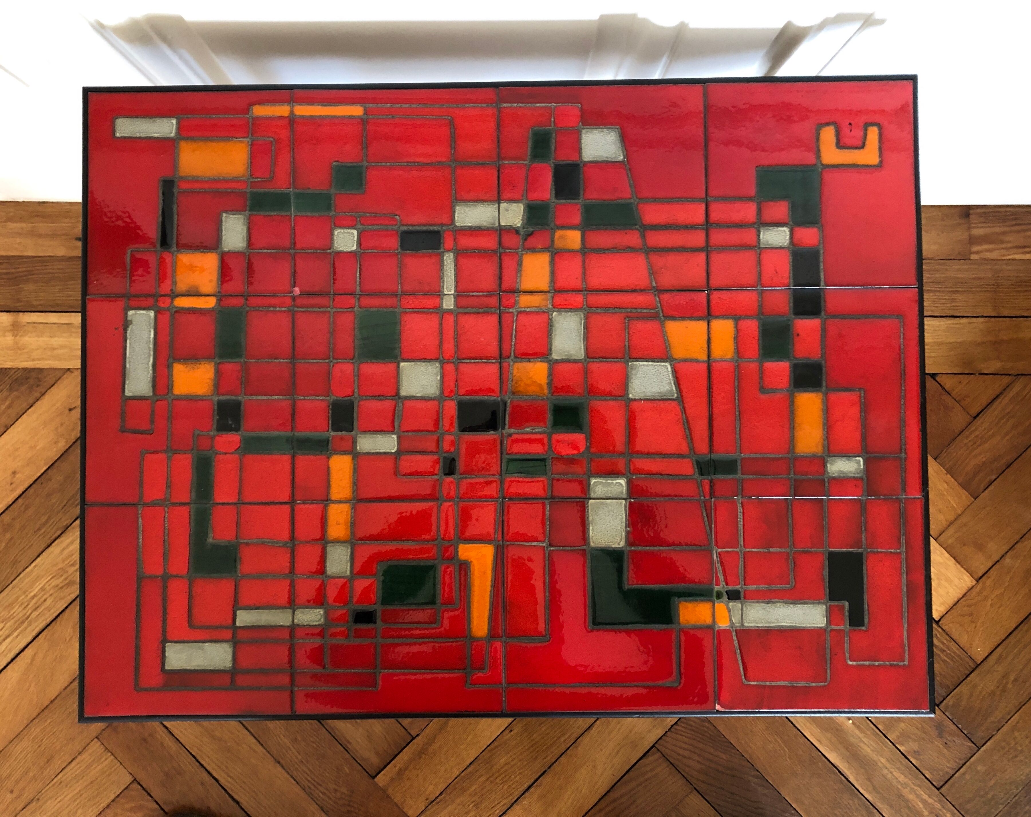 Ceramics, Vallauris coffee table