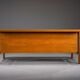 Bureau exécutif danois en teck par Arne Vodder pour H.P. Hansen, années 1960