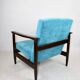 Fauteuil Blue Ocean GFM-142 attribué à Edmund Homa, années 1970