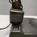 Unilux - Lampe de bureau articulée noire 2 bras - Années 1980/90