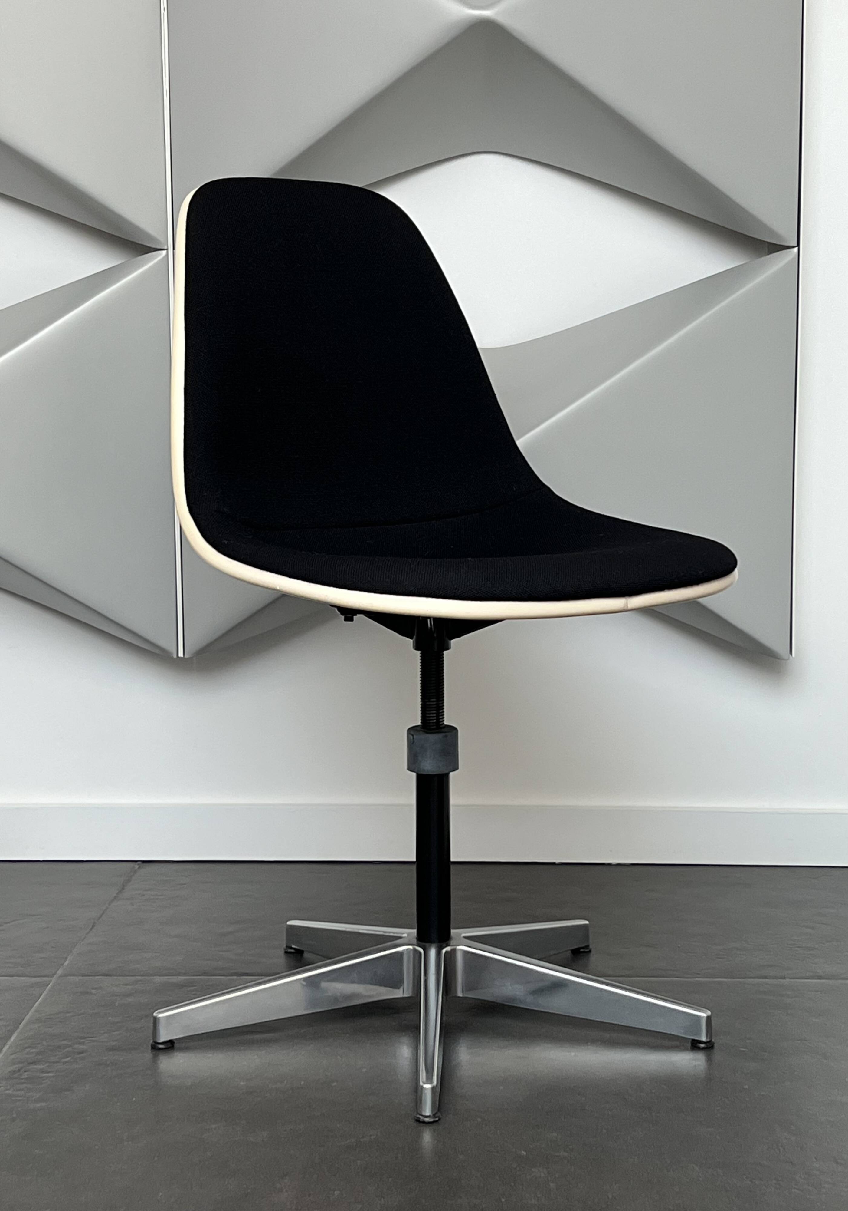 Office chair model PSCC by R and C. Eames for H. Miller, 1960s.
