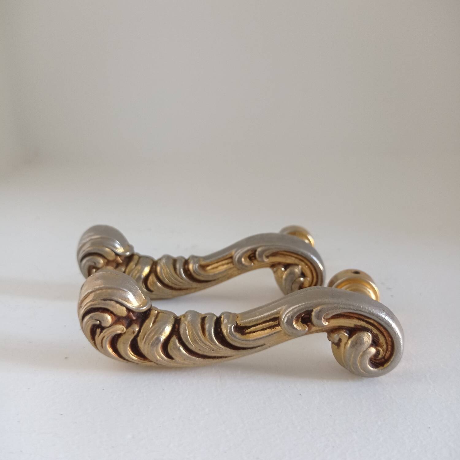 Vintage bronze handles