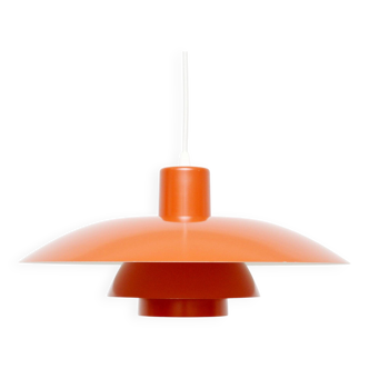 Lampe orange PH 4/3, P. Henningsen pour Louis Poulsen, Denamrk 1960