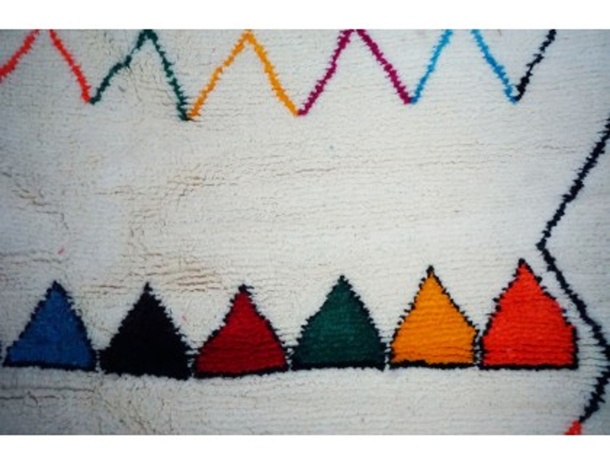 Colorful Berber carpet 290 x 180cm