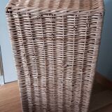 Wicker crate, very large basket