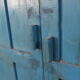Indian cabinet 2 doors and 3 interior shelves in raw wood