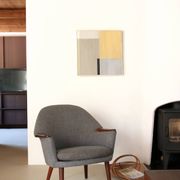 Œuvre d'art abstraite géométrique