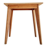 Table - bureau internat bois brut ancien pieds compas