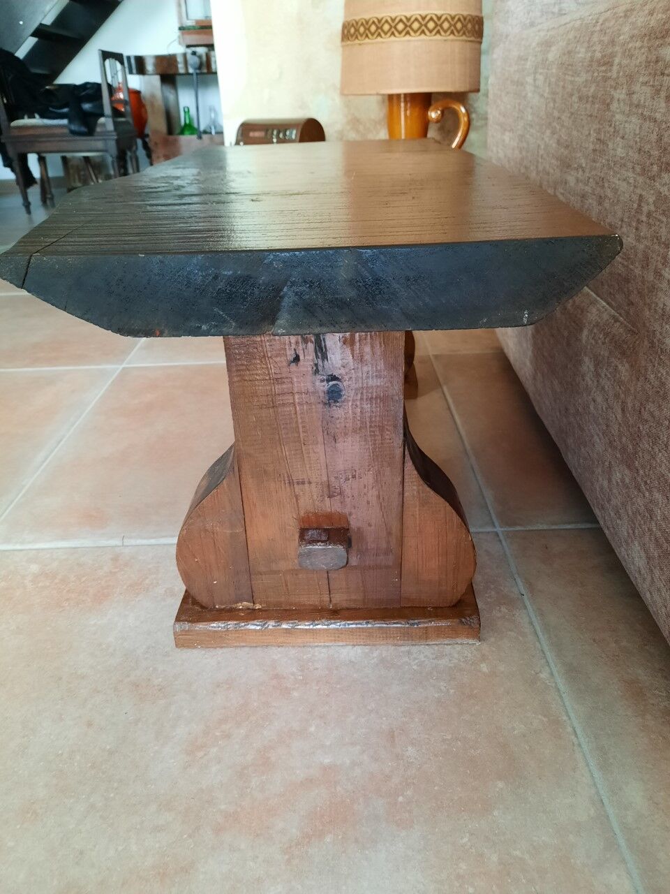 Brutalist coffee table