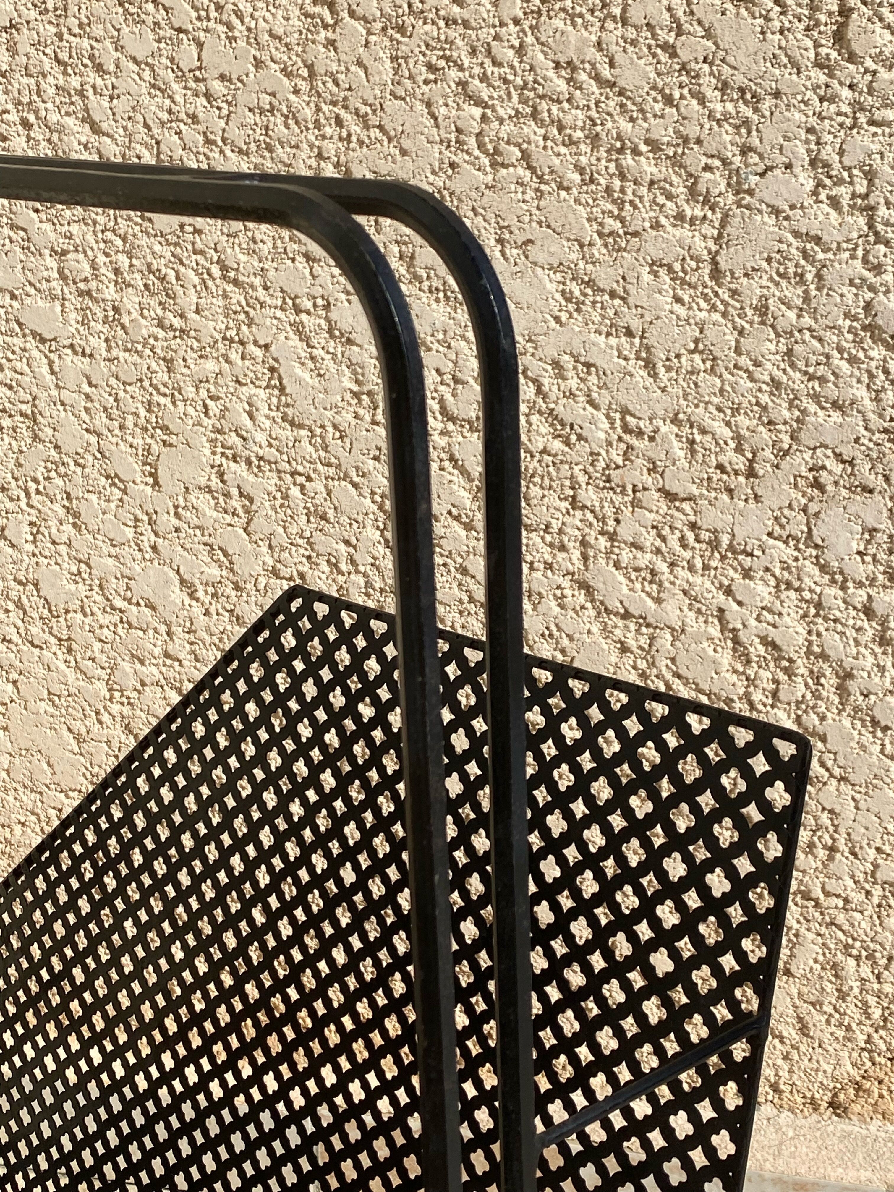 Design magazine holder from the 50s