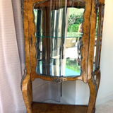 SHOWCASE of Louis XV style curved