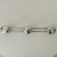 Vintage chrome wall coat rack from the 60s/70s.