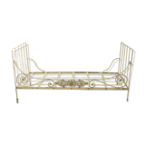 Ancient wrought iron bed