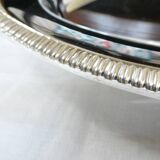 English silver plated oval serving dish