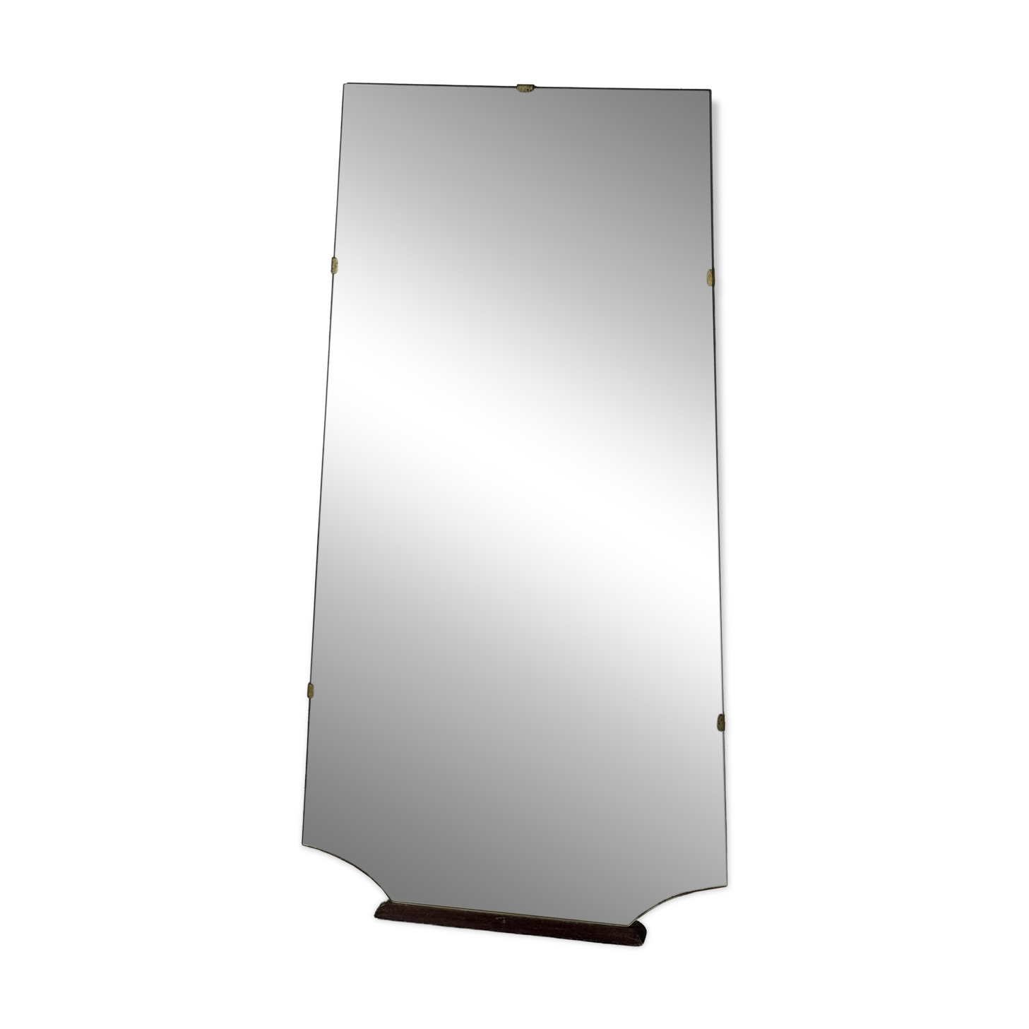 Art Deco free-form mirror 1930 vintage