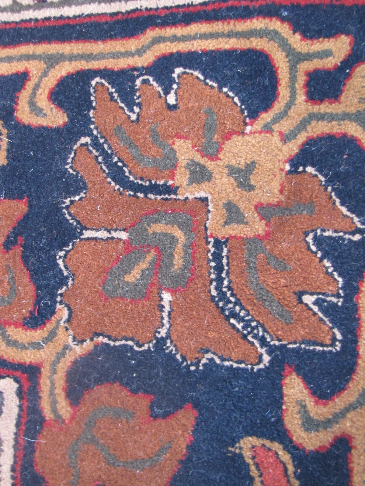 Carpet old french points janus done hand 245X345cm