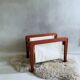 Vintage magazine rack scandinavian design
