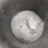 Old ewer in tin, many hallmarks - crowned eagle and others