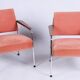 Bauhaus Seating Set in Tubular Chrome-Plated Steel, Czech, 1940s, Set of 3