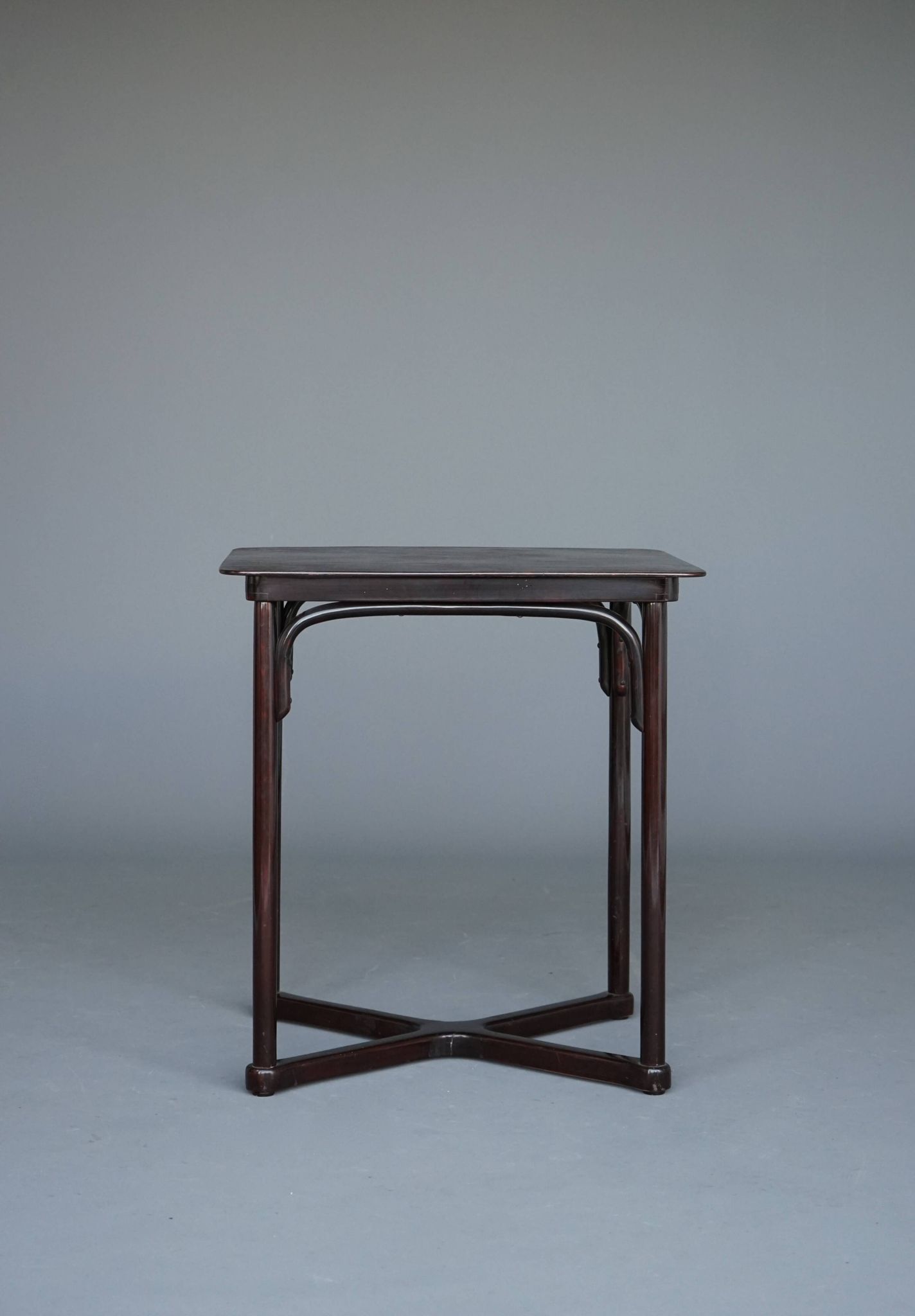 A small Art Nouveau side Table in beech by J&J Kohn, 1910