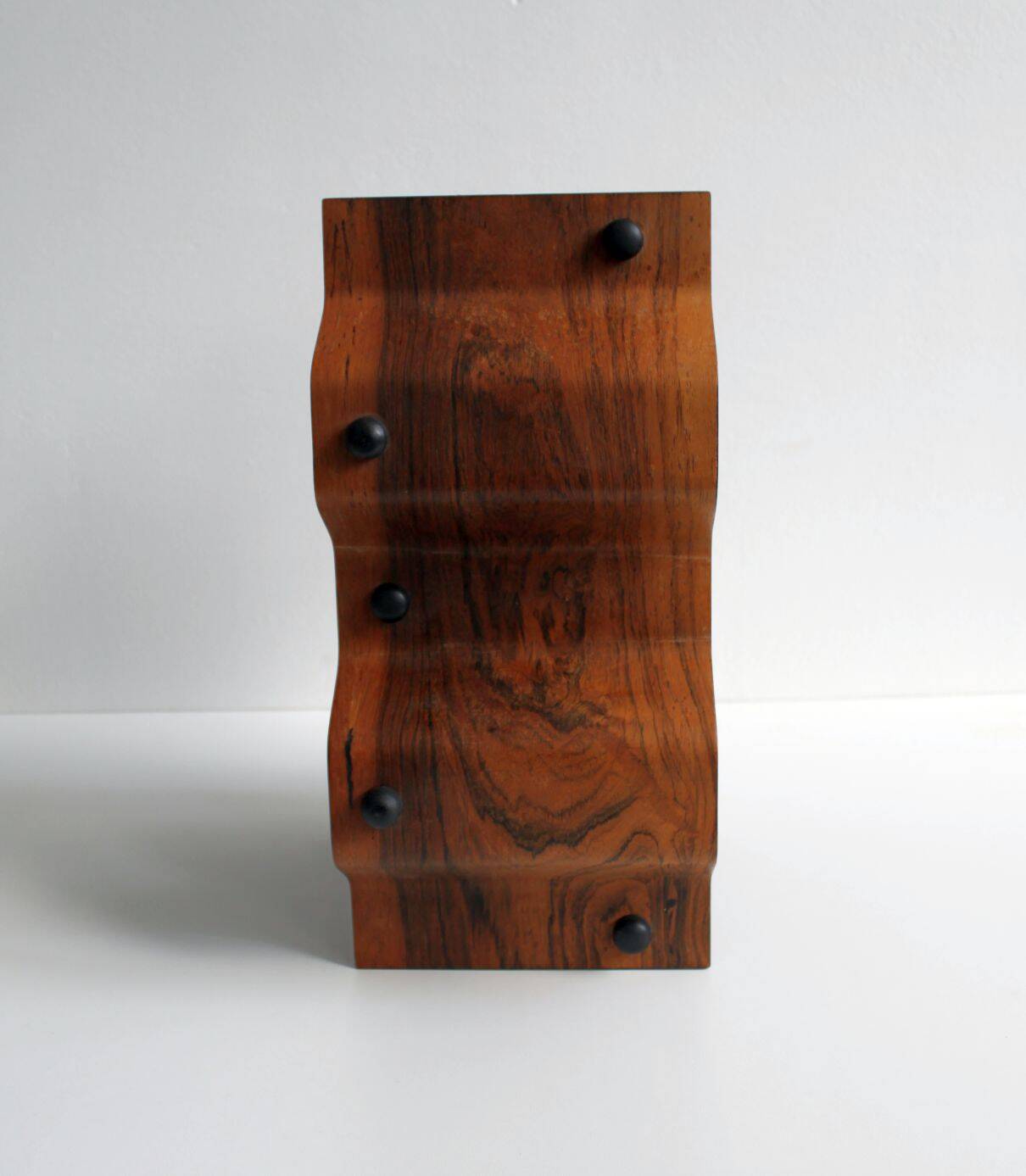 Porte-bouteille en palissandre par Torsten Johansson pour Formtra, 60's.