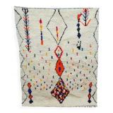 Handmade Moroccan Berber carpet 162 x 124 CM