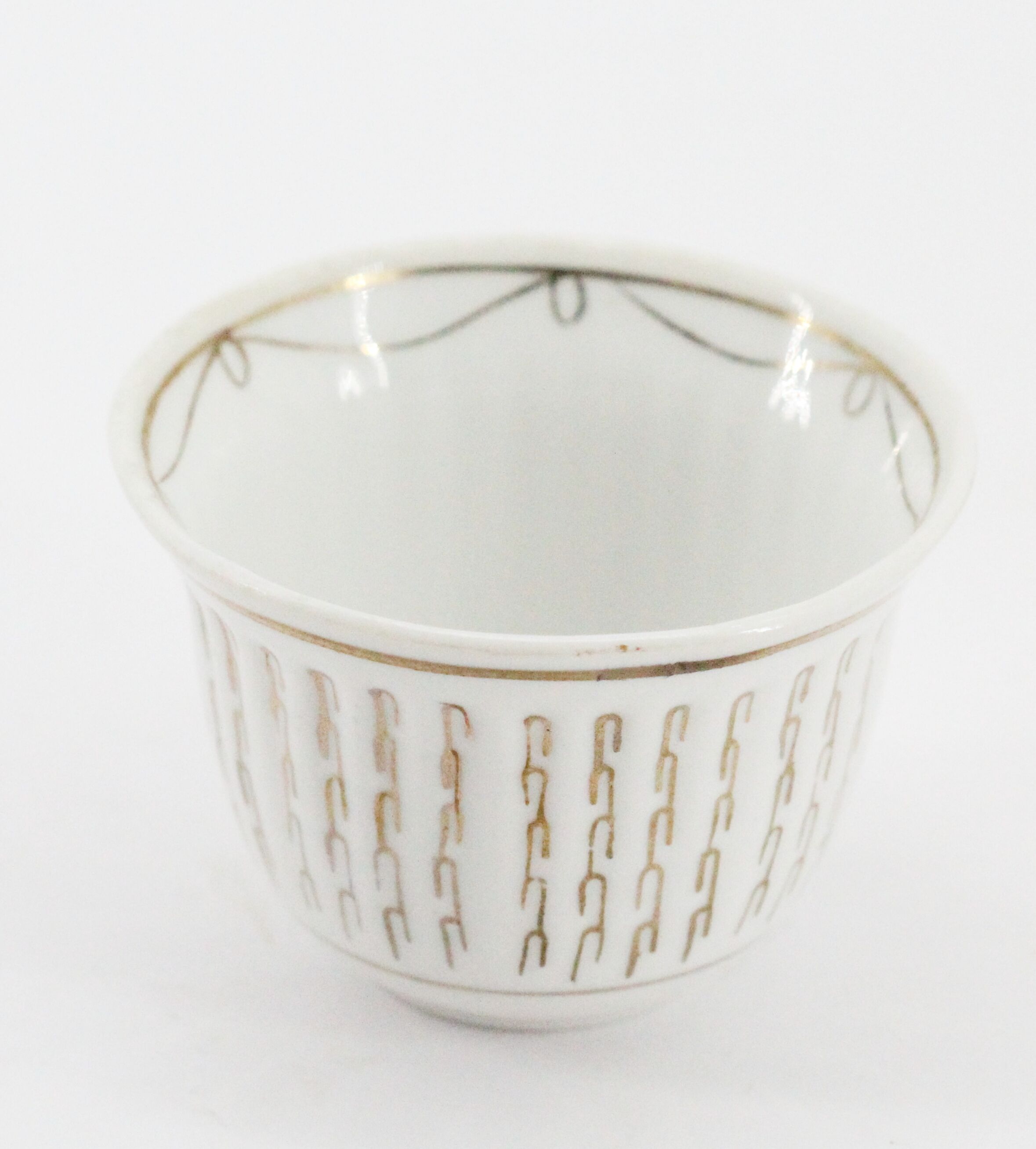 Set of 4 Moroccan ceramic cups