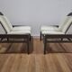 Pair of Baumann French Armchairs from the 1980s