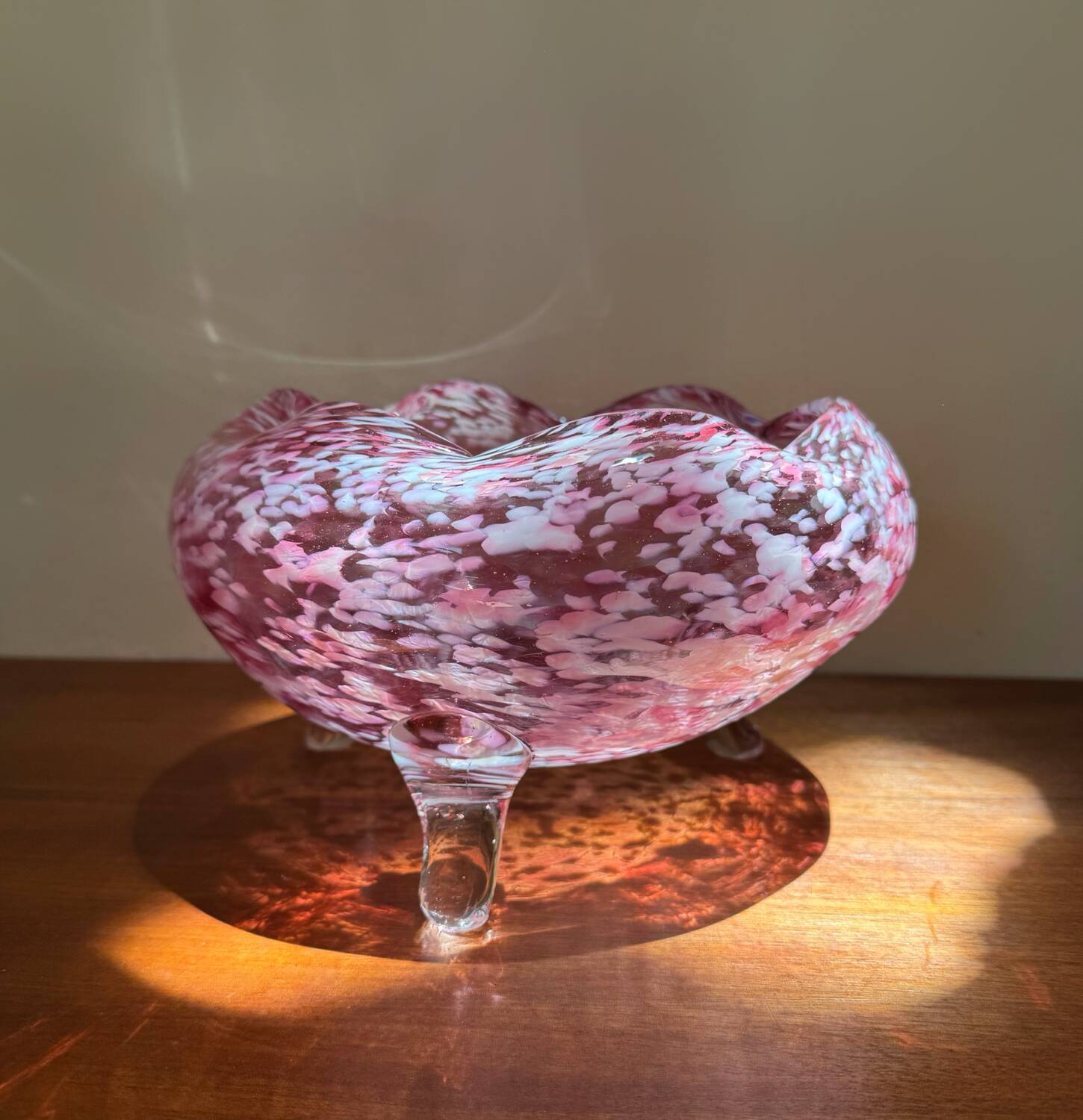 Old Clichy glass cup