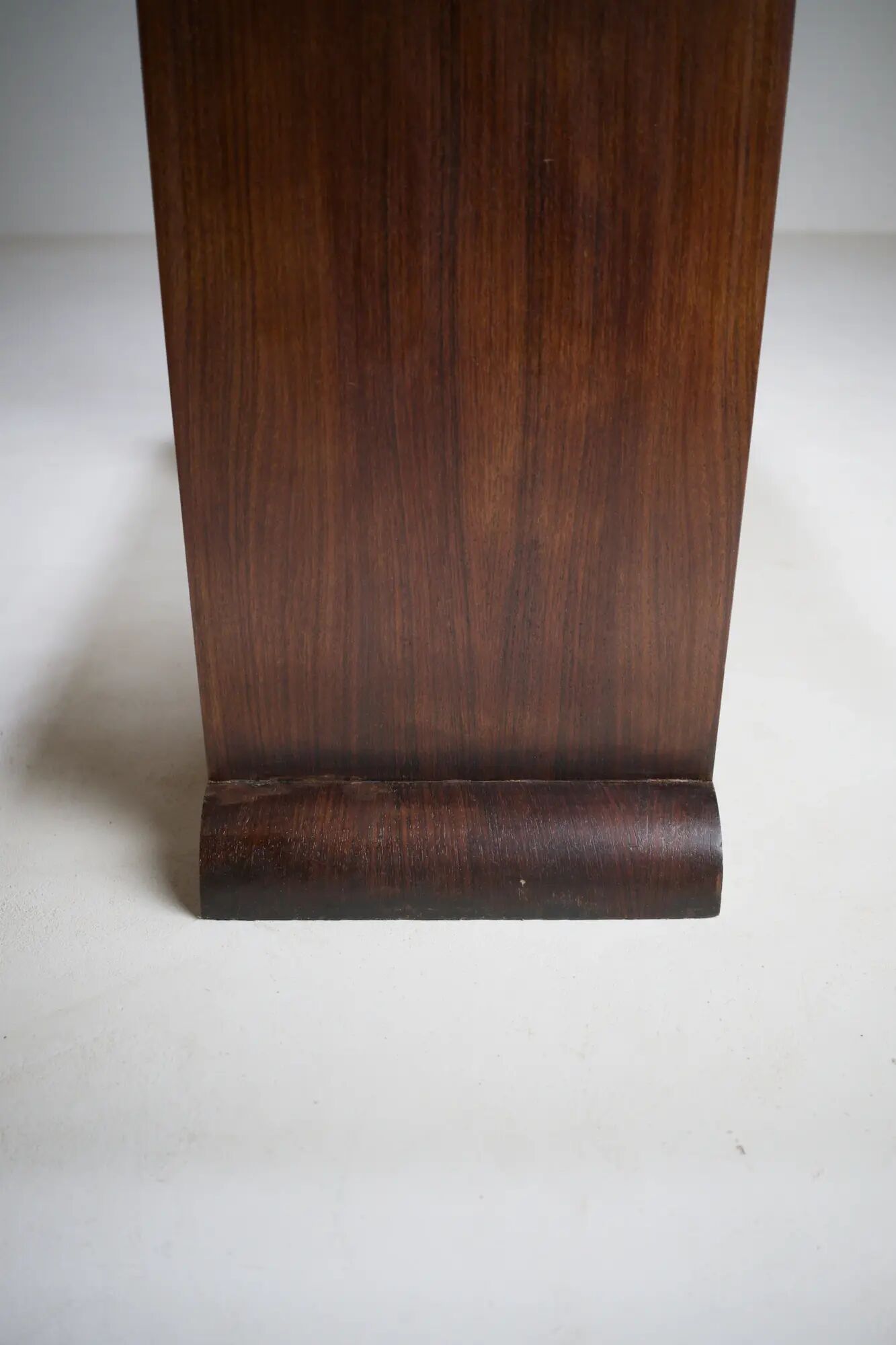 Art Deco side table in rosewood, circa 1930.