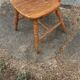Chaise bistrot western