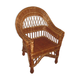 Rattan children's chair