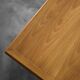 Low vintage mid-century danish modern teak coffee table, 1960s