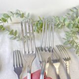 Set of 8 Vintage Mismatched Forks