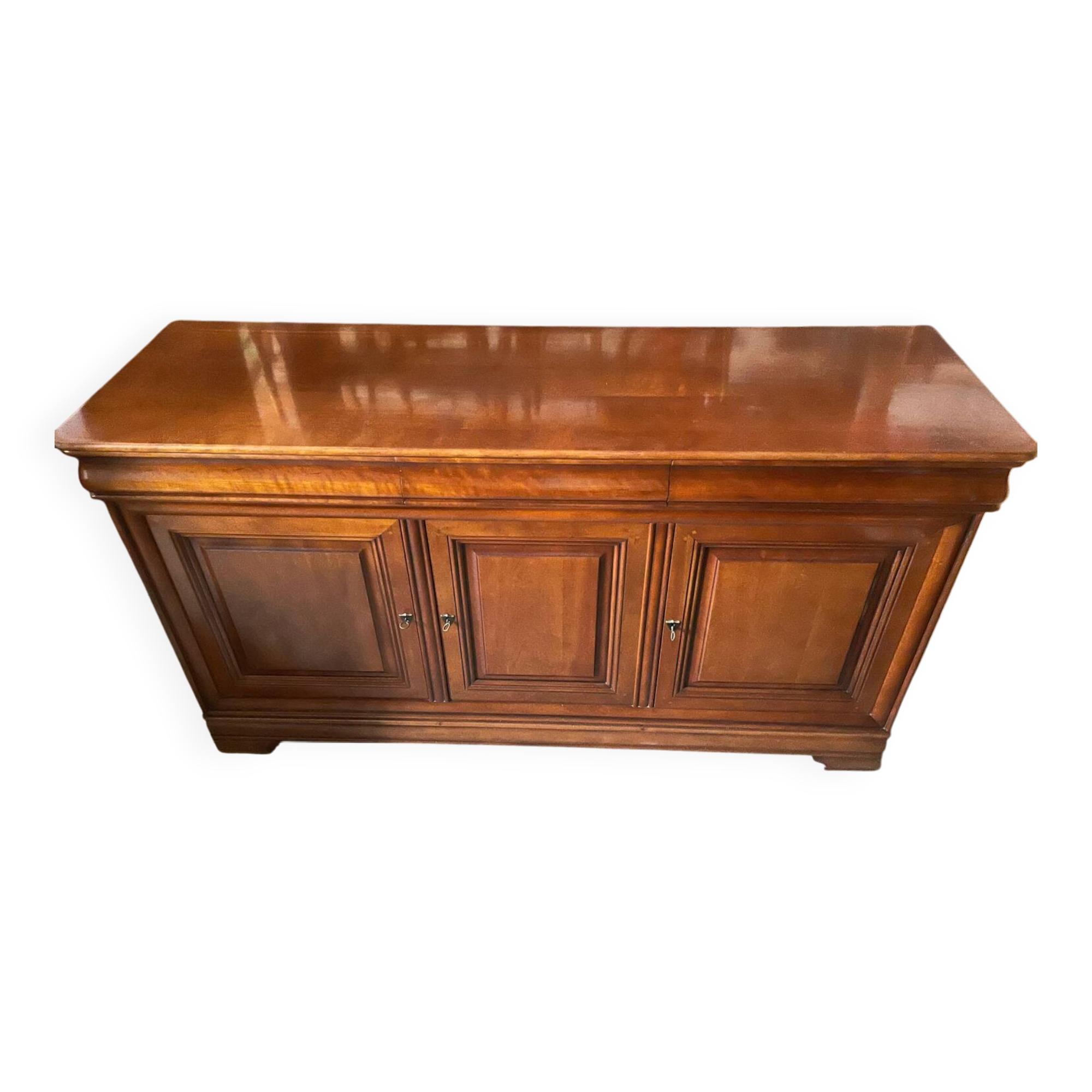 Solid cherry wood sideboard