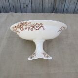 Compotier with floral decor brown longchamps