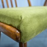 1960s Antonin Suman beech dining chairs, set of 4