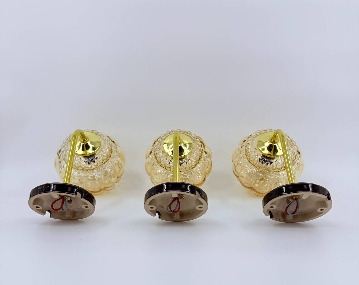 Appliques Bubble ambrées