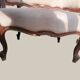 Salon Rocaille / Rococo - 2 fauteuils & 2 chaises - Noyer XIXe