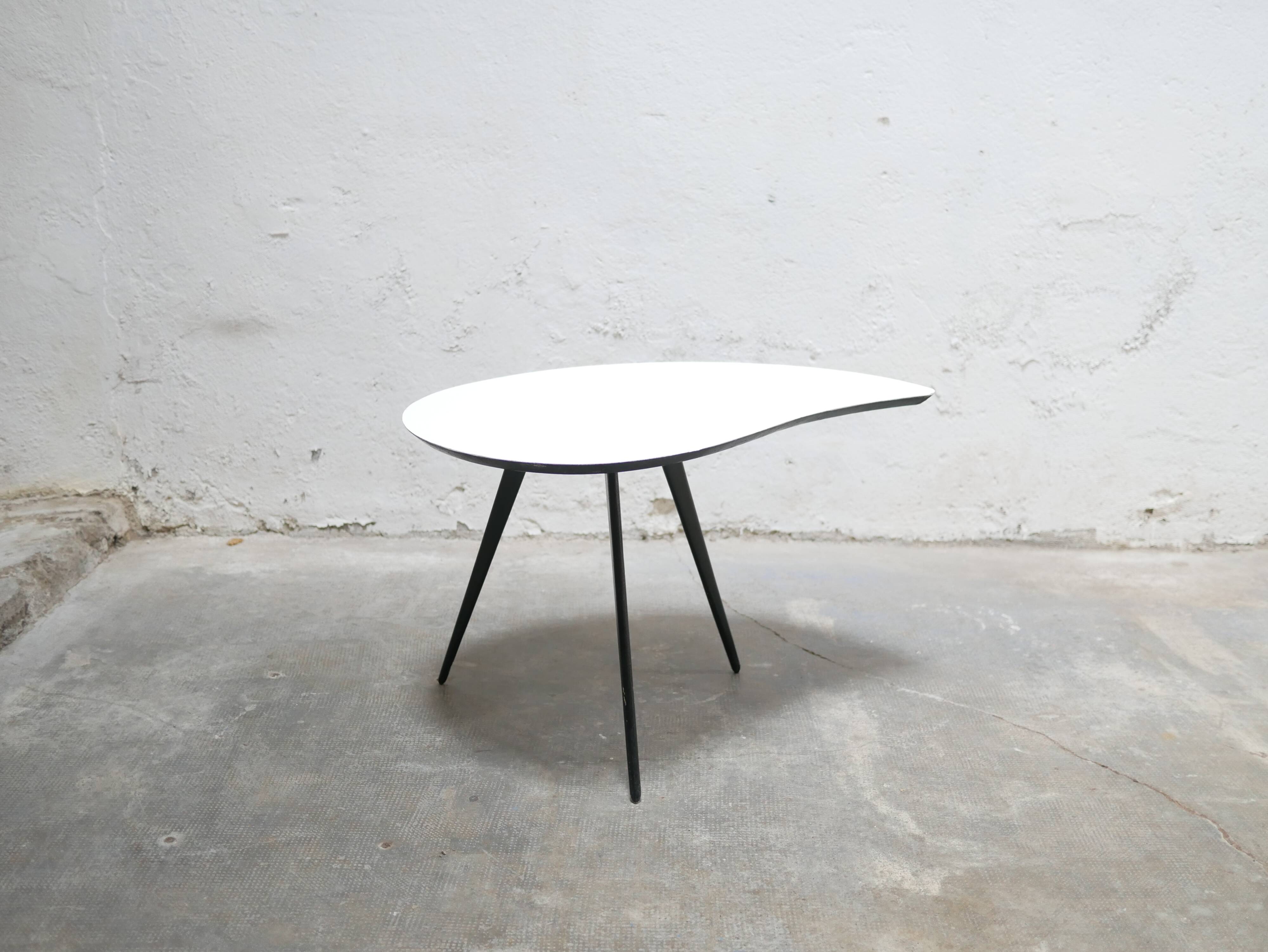 Vintage bean coffee table, side table